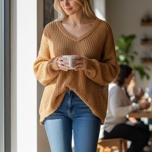 Cozy Oversized Lightweight Sweater